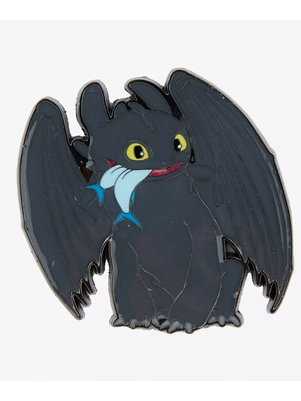 Loungefly DreamWorks How to Train Your Dragon Toothless Sitting Enamel Pin